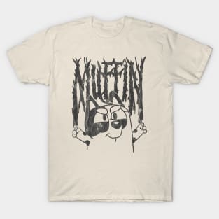 MUFFIN BLACK METAL VINTAGE T-Shirt